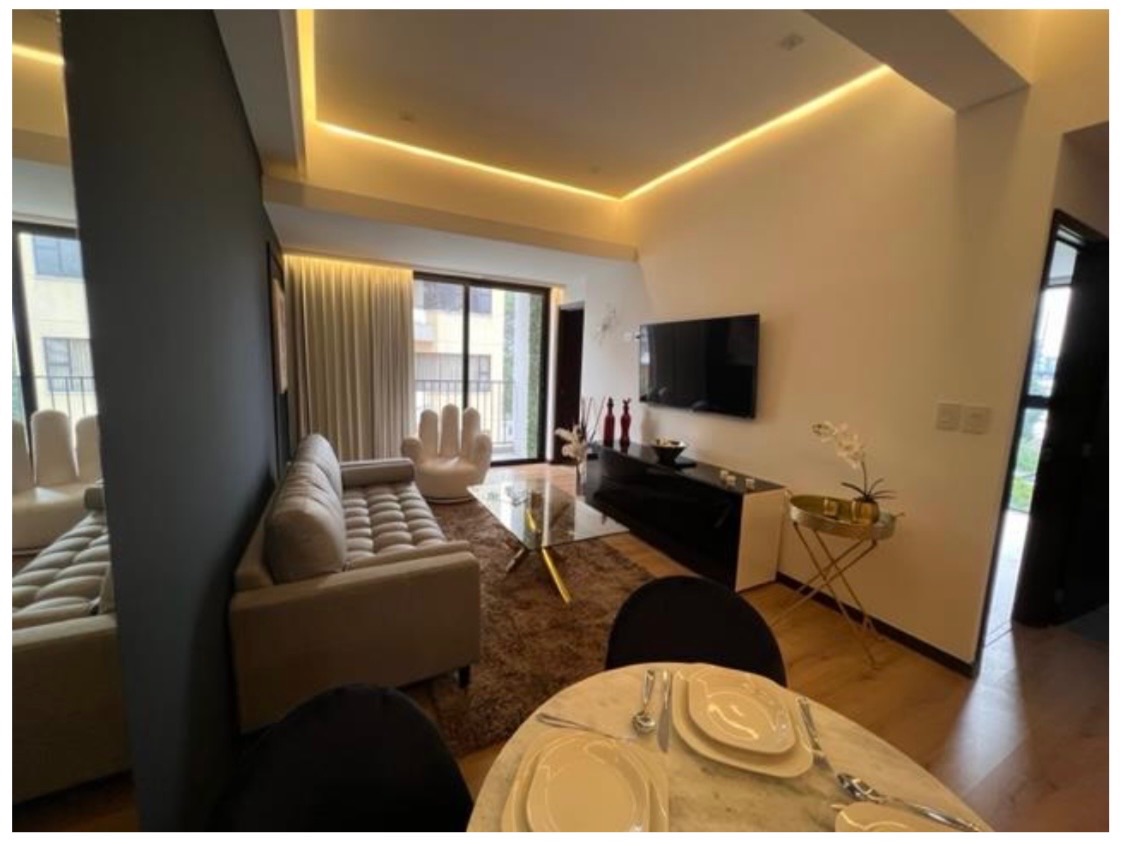 Apartamento amueblado en renta - zona 14, Edificio Polanco. - foto 7