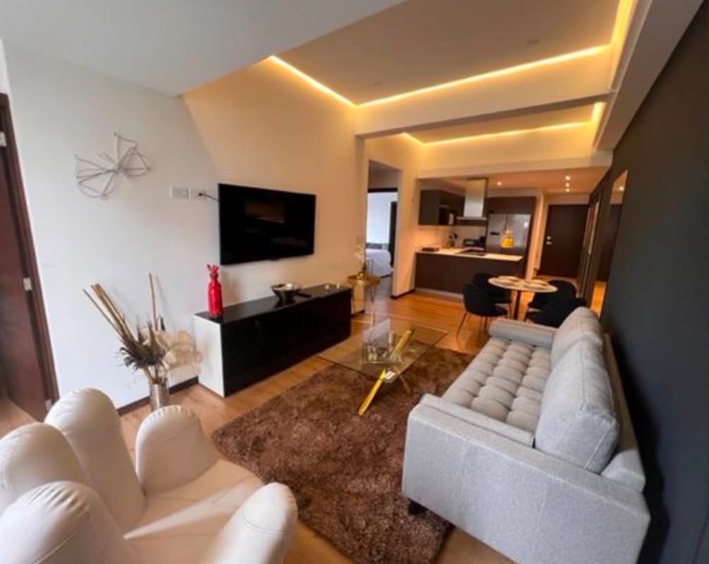 Apartamento amueblado en renta - zona 14, Edificio Polanco. - foto 3